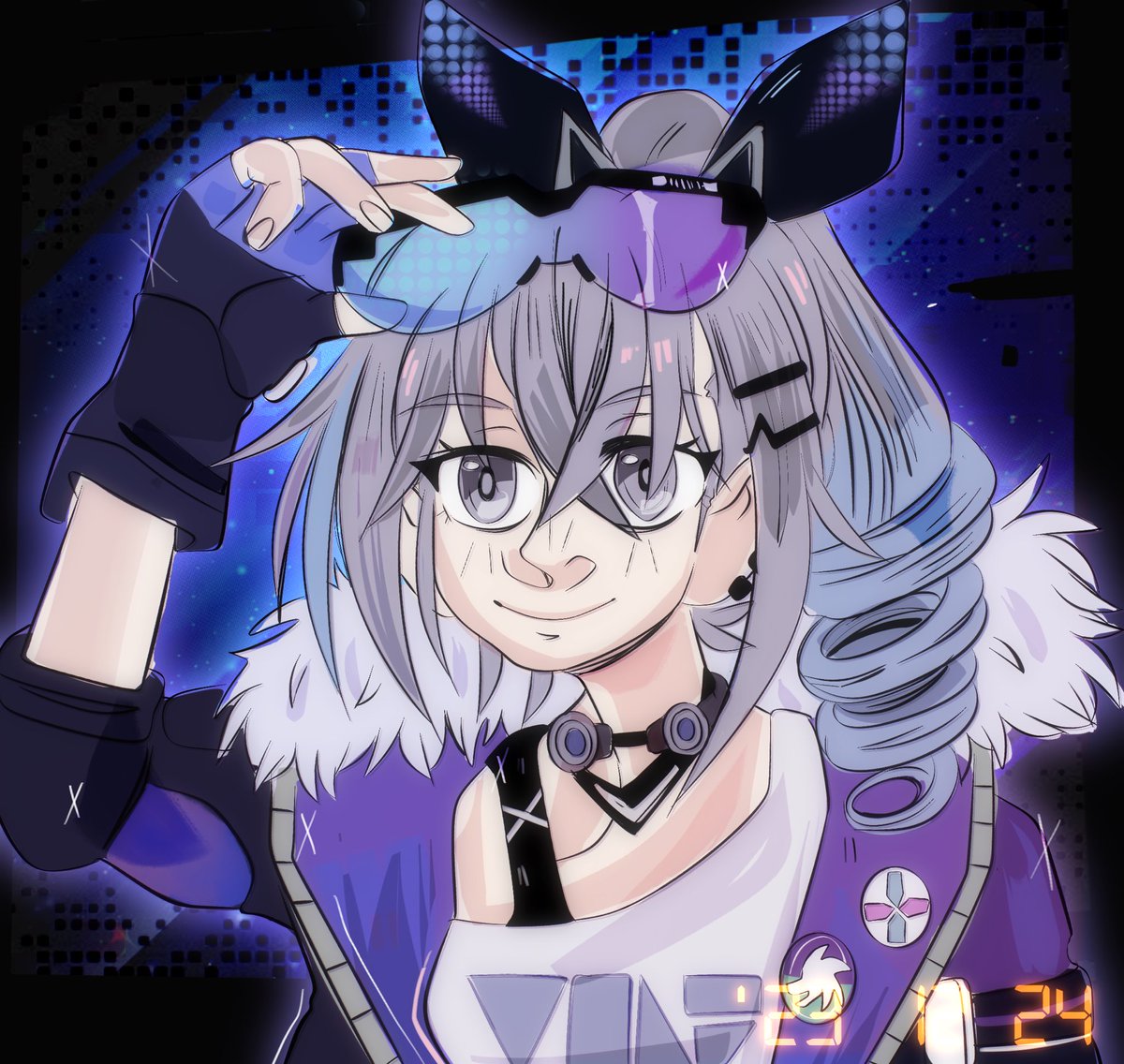 itsmaiphoeniix's tweet photo. Before 2023 over , Silver wolf got this 🤞🏽✨🐺👾 (glad to get silver wolf and bad happens will get over ) #honkaistarrailfanart #silverwolf #silverwolfhonkai #24Dec2023 https://t.co/0ijVvVw5zV
