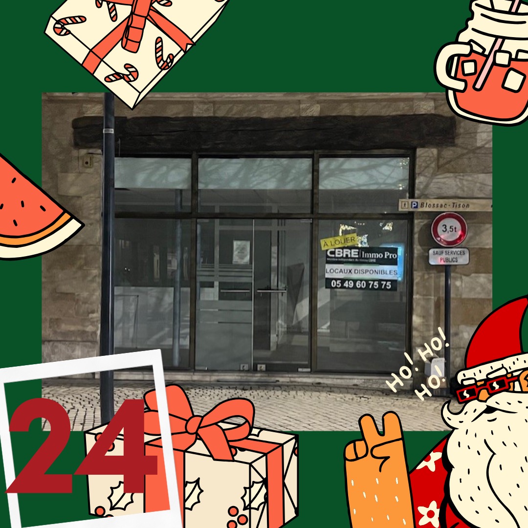 poitevin_e's tweet photo. 📅 Pour ce dernier jour de notre calendrier de l'avent, un florilège 🎁 de vitrines vides pour vous souhaiter un joyeux réveillon de #Noël à #Poitiers 🎄 https://t.co/tMnuSK6LHw