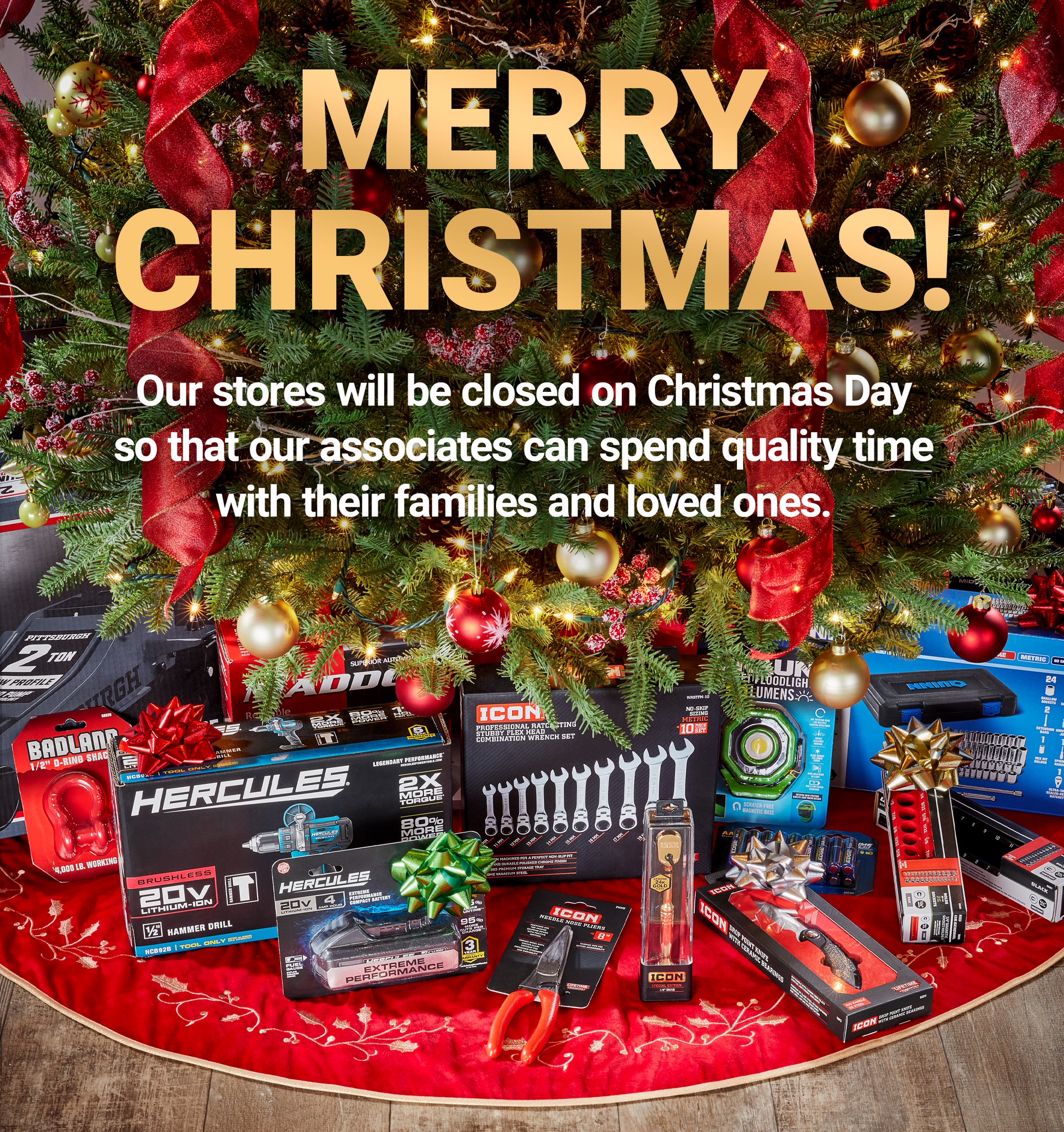 Harbor freight open on christmas deals