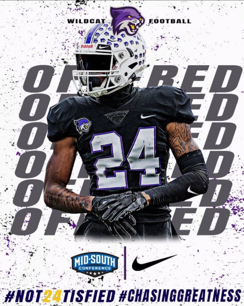 After a great talk with @CoachDaniels_BU, I’m blessed to receive an offer from @BU_FootballTN ! @Coach_Anes @wcsPHScr @thewideoutcrew