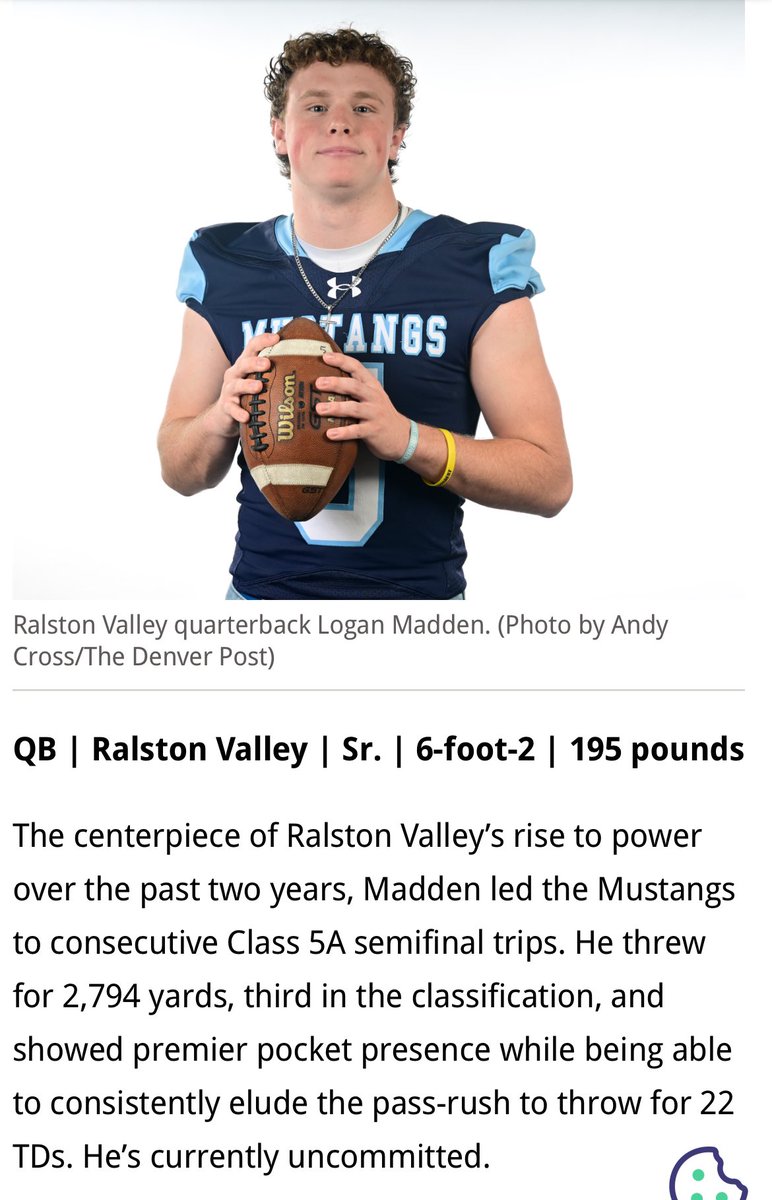 Ralston Valley Football tweet media