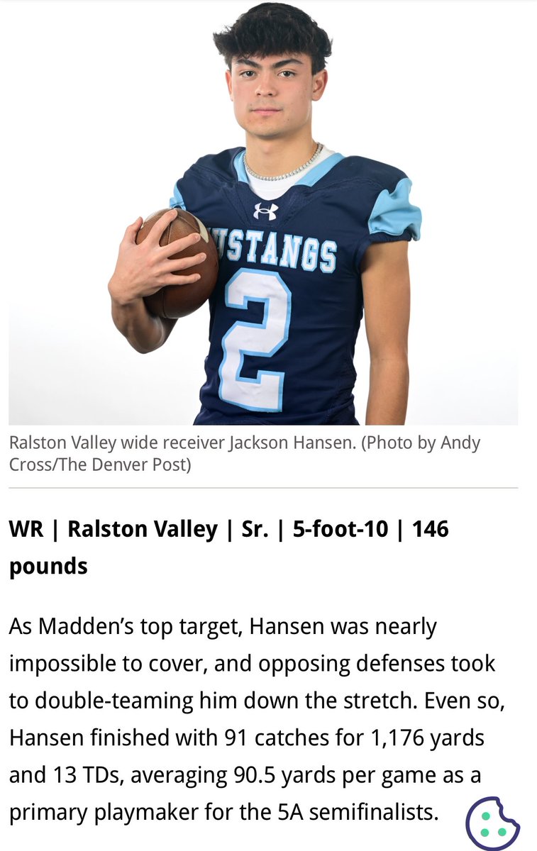 Ralston Valley Football tweet media