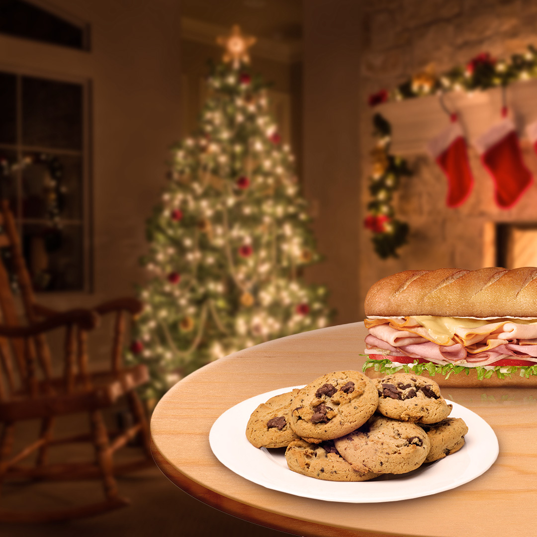 See you soon, Santa. 
Happy Holidays from Firehouse Subs ❤️🎁