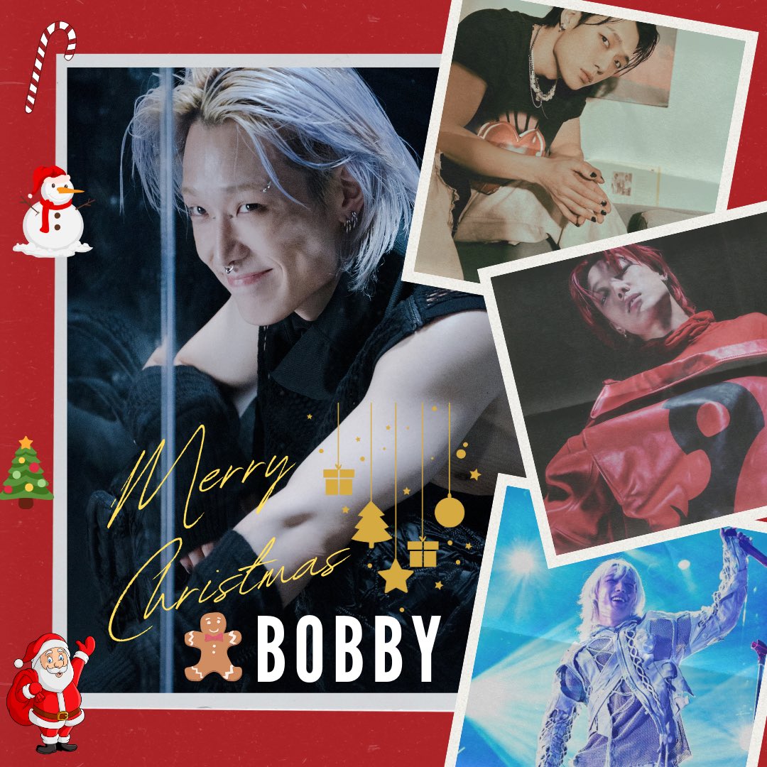 Merry Christmas BOBBY and SiRs!! 🎅🎄🦌

May this Christmas season bring joy and happiness to you and your family. Happy holiday everyone!! 

#BOBBY #바비 #バビ #김지원 
<a href="/bobbyranika/">김지</a> <a href="/BOBBY_SiR_JP/">.</a>
#iKON #아이콘 <a href="/iKONIC_143/">iKON GLOBAL iKONIC</a>