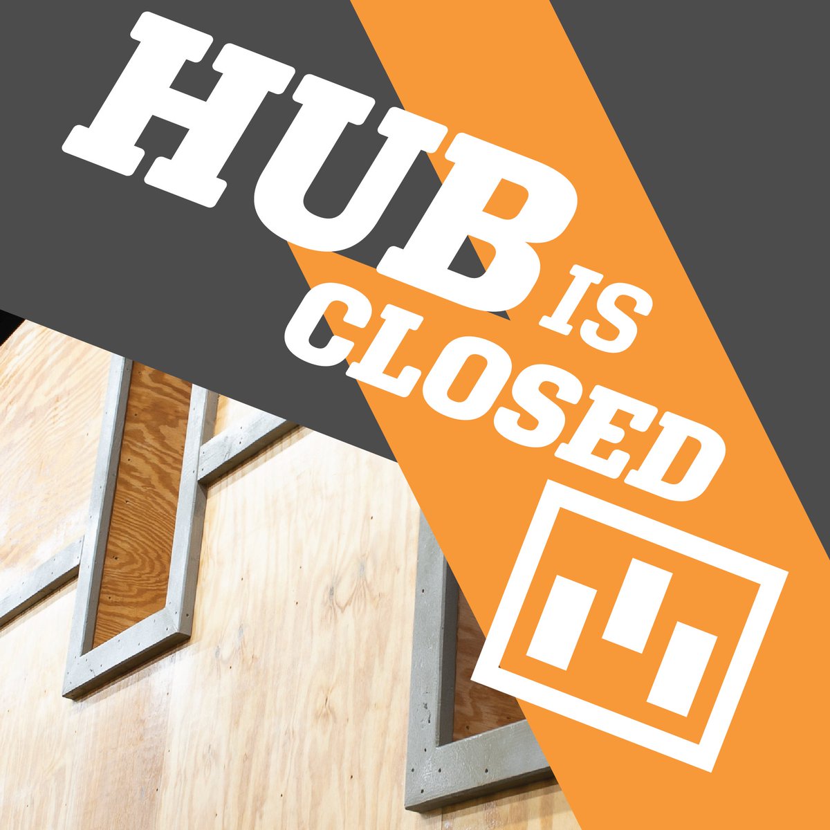 HubPtc's tweet photo. HUB will be closed today and tomorrow for all programming! We will reopen with CampHUB and our regular schedule on Tuesday, December 26th! https://t.co/Ny35NhWaWN
