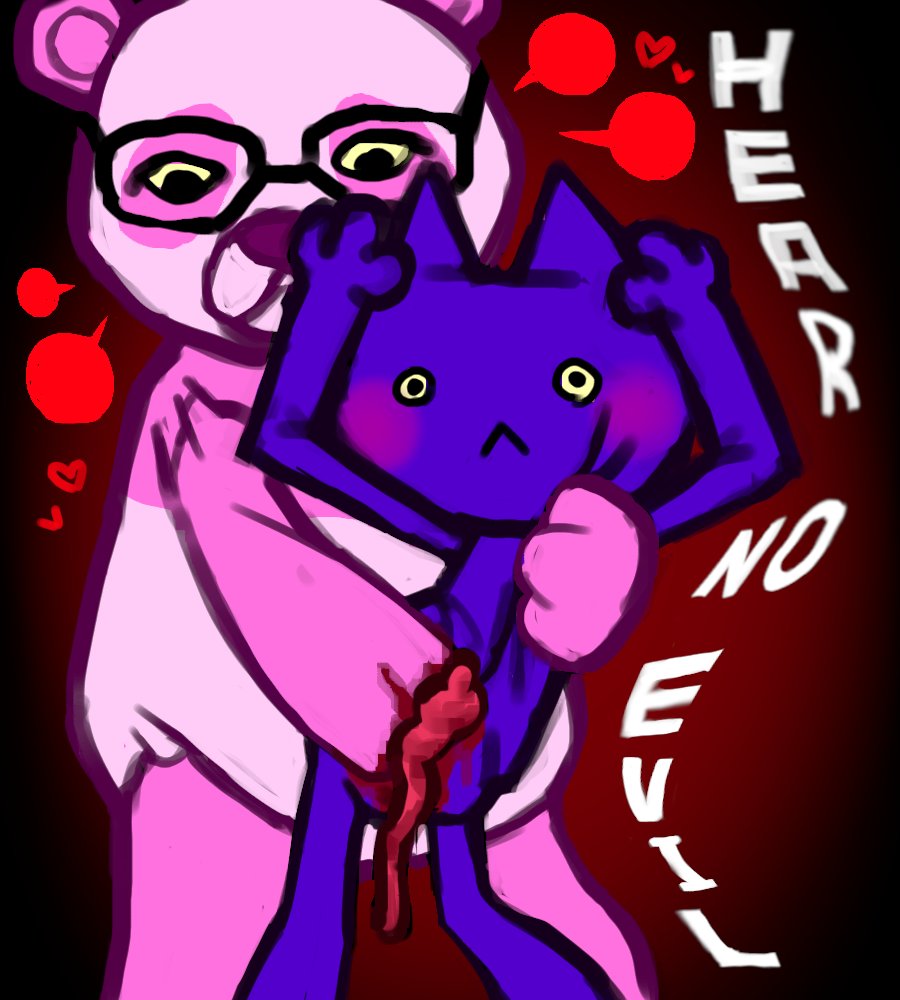 Cat and Beart pt-1 😭💅💖💕