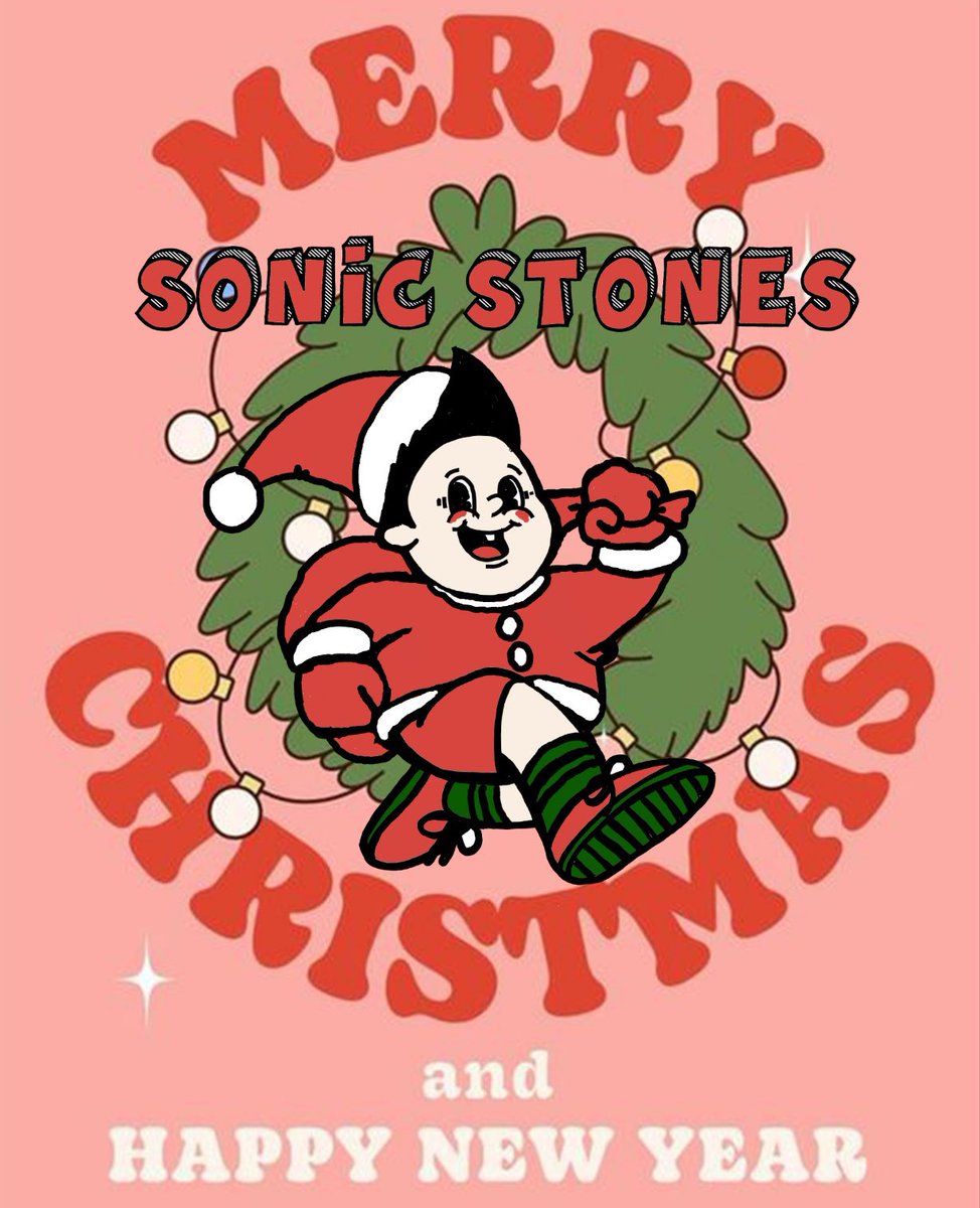 SonicStones's tweet photo. Hello SONIC STONES Mania! Merry Christmas!!! Have a great holiday! https://t.co/DqHT9zunih