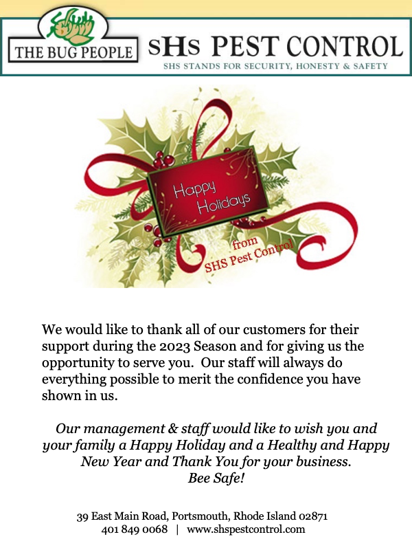 SHSPestControl's tweet image. Merry Christmas!  🎄✨