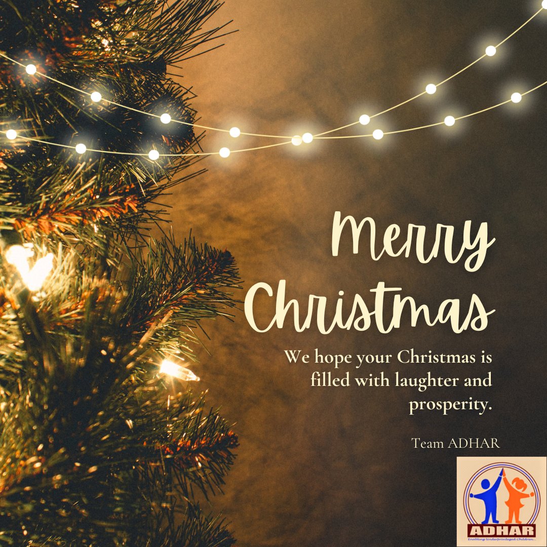 #MerryChristmas #TeamADHAR