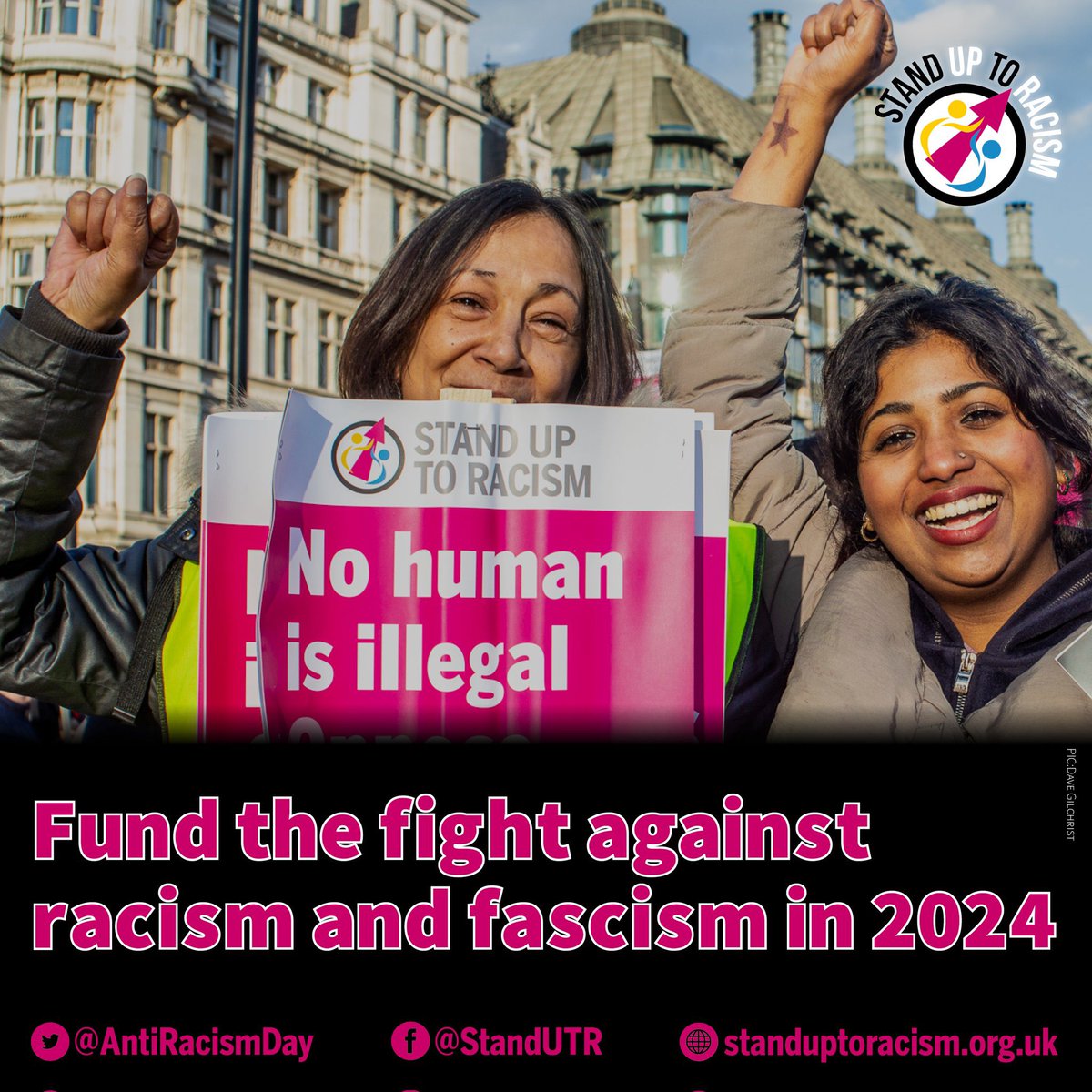 Please help us fund the fight against racism &amp; fascism in 2024 - let’s stand together against government scapegoating &amp; the rise of the Far Right. 

#RefugeesWelcome 
#NeverAgain
#StopRwanda 

gofundme.com/f/3d9kn-help-f…