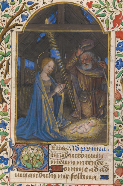 A Very Happy Christmas to all who celebrate. (Image: The Nativity; Jean Bourdichon (Ms. 6, fol. 51)
