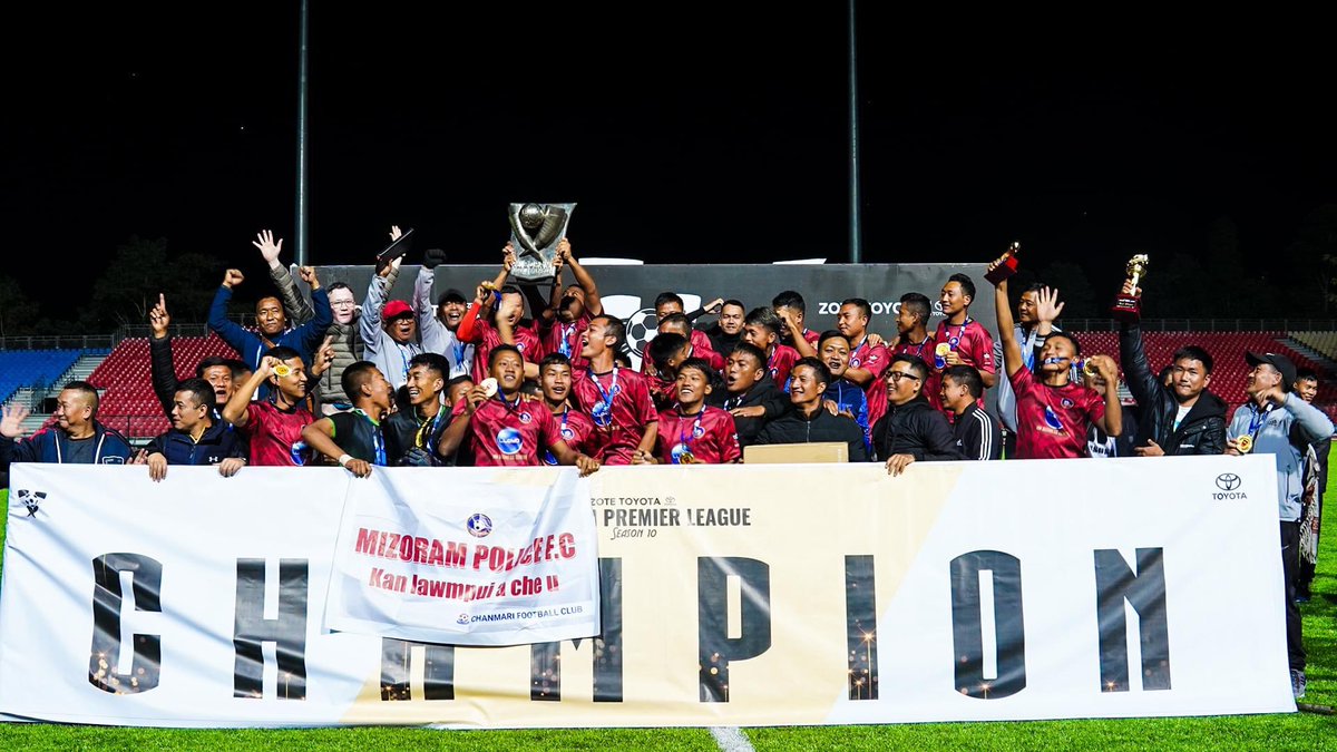 Zirtawpni kalta zana khelhzawh tak Mizoram Premier League season 10 champion Mizoram Police FC te thinlung takin ka lawmpui e. Mizoram football hmasawnna thlentu tia sawitheih MPL in season 10 hmel a hmu thei hi a lawmawm ka ti takzeta, association leh sponsors te inpekna a