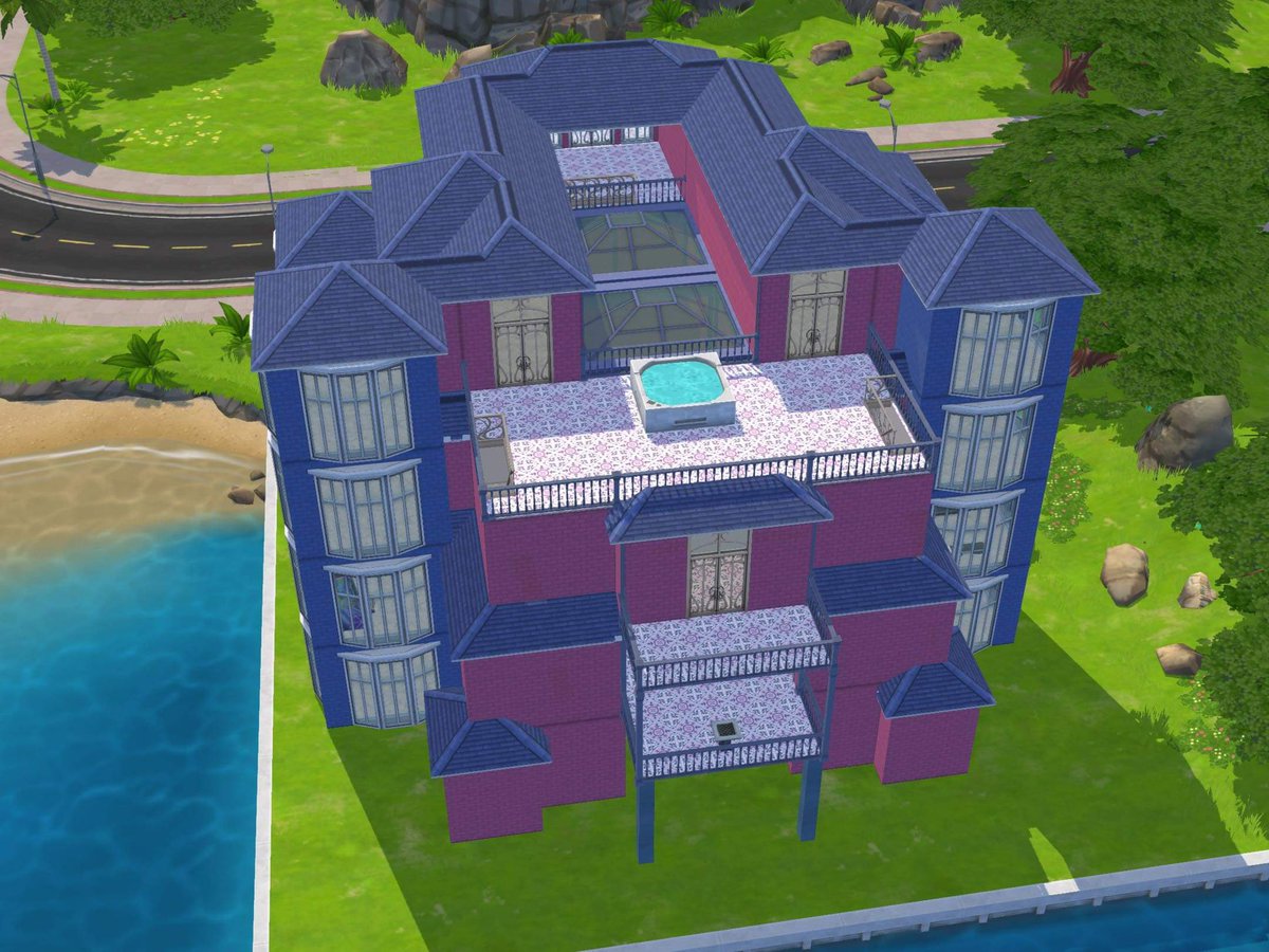 MrsM_Sims's tweet image. Current WIP. Not really sure what I’m building. Or if I like it 🤔 But at least I’m finally building SOMETHING. 🩷💙