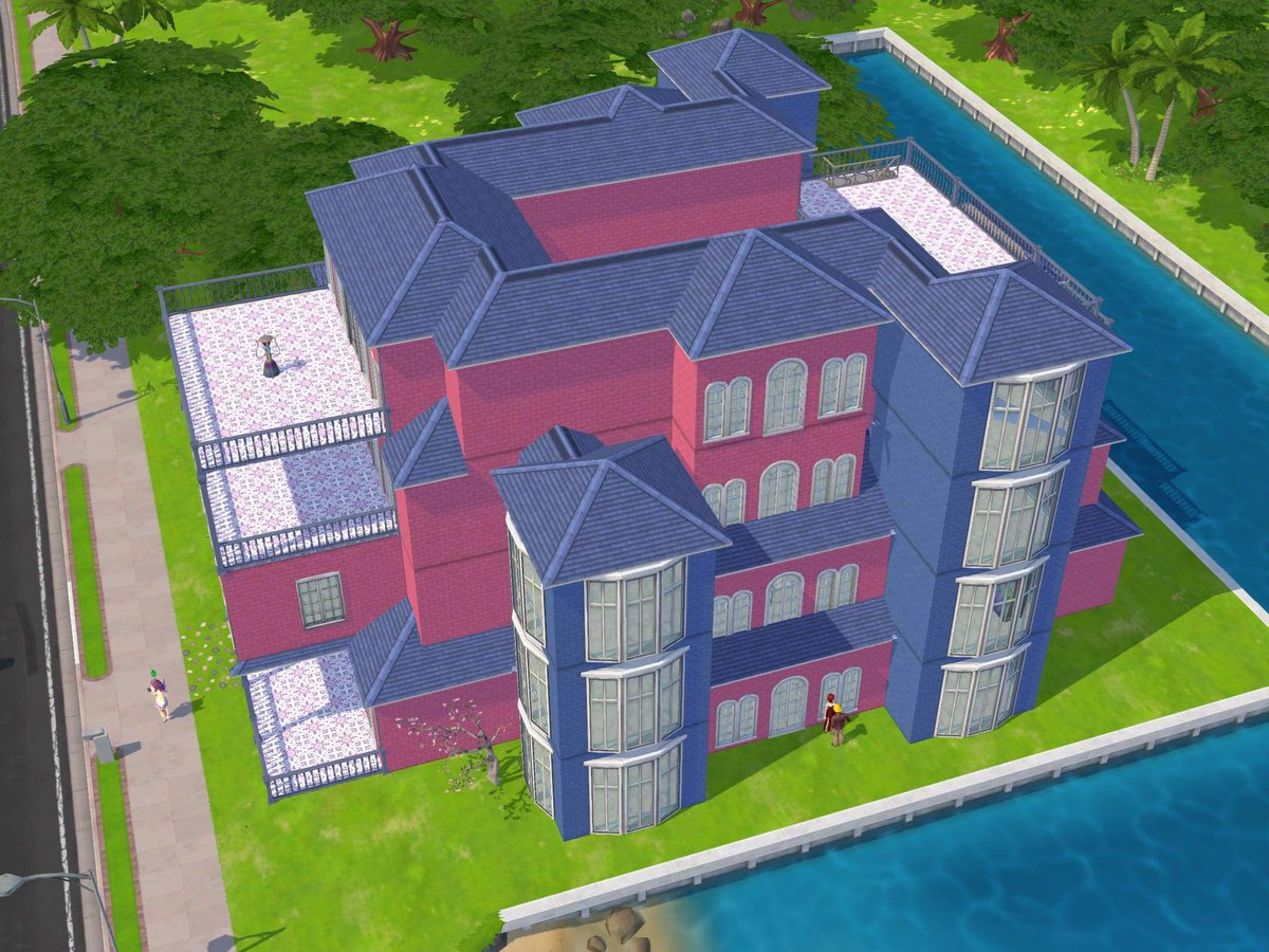 MrsM_Sims's tweet image. Current WIP. Not really sure what I’m building. Or if I like it 🤔 But at least I’m finally building SOMETHING. 🩷💙