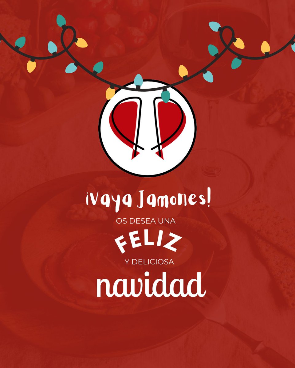 🥂🎅🏼Las fiestas son fechas de buen comer y estar con los seres queridos.

Desde Vaya Jamones os deseamos unas felices y deliciosas fiestas. ❤️✨

#FelizNavidad #Navidad2023 #FelicesFiestas #RegalosDeNavidad #EspírituNavideño