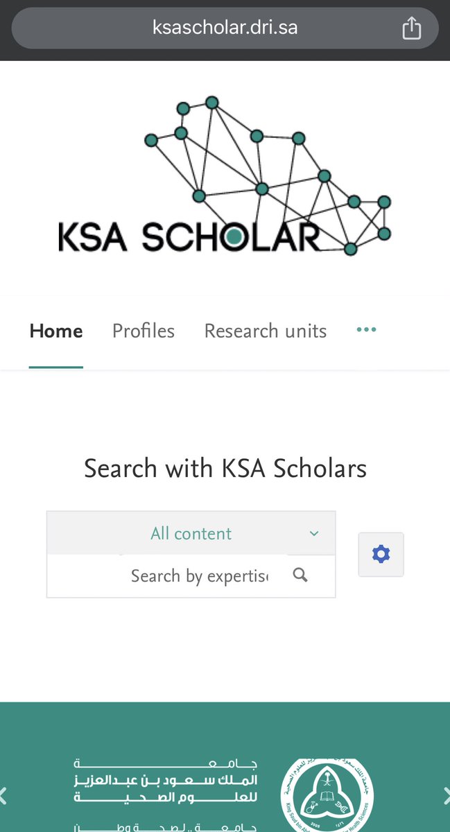 NojoodAalismail's tweet photo. منصة الباحث السعودي KSA Scholar 
هي منصة رقمية لبناء قاعدة بيانات للمخرجات البحثية والعلمية للباحثين في المملكة كوسيلة لتعزيز فرص التعاون بينهم.

لكل عضو هيئة تدريس في الجامعات السعودية، تواصل مع عمادة البحث العلمي للتسجيل في المنصة لضمان إدراج بياناتك في خدمة التبادل المعرفي التي تدعم الجهات للاستفادة من الخبرات البحثية والعلمية في الجامعات.

المنصة:
https://t.co/CPxHXVtvjv

خدمة التبادل المعرفي:
https://t.co/1YohdNZrkJ