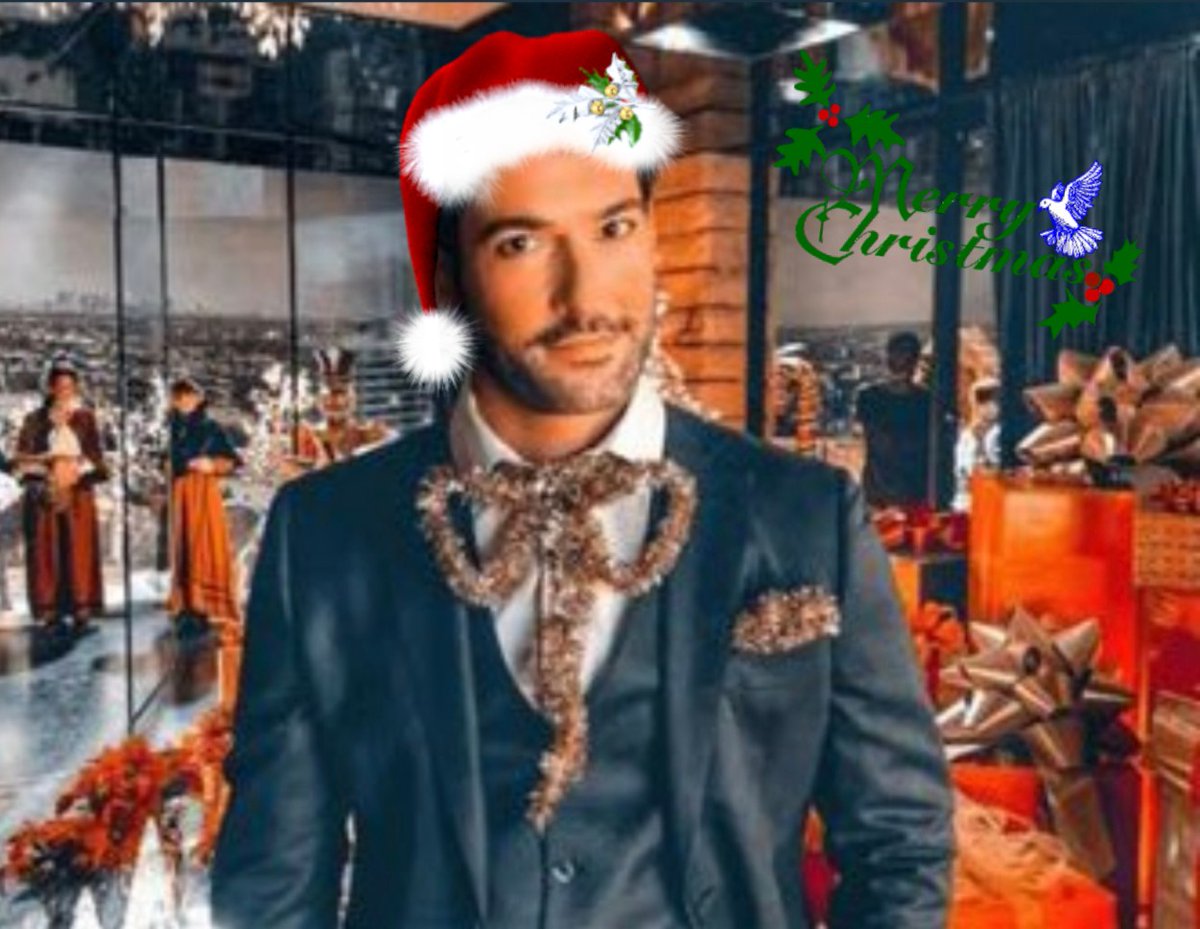 Happy Chrismas Eve #Lucifans &amp; Lucifriends, wish you all a lot of happiness and love with your family and friends 🎅🎄