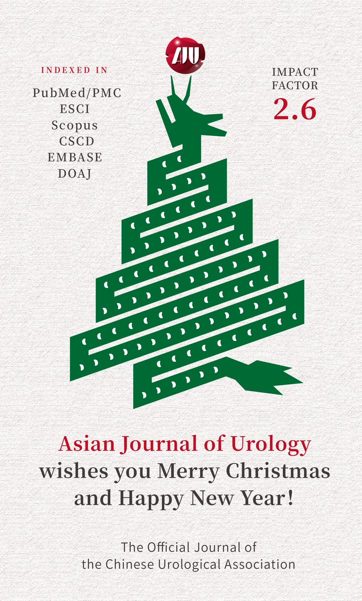 Asian Journal of Urology (@asianjurol) on Twitter photo Asian Journal of Urology wishes you Merry Christmas and Happy New Year! Asian Journal of Urology wishes you Merry Christmas and Happy New Year!