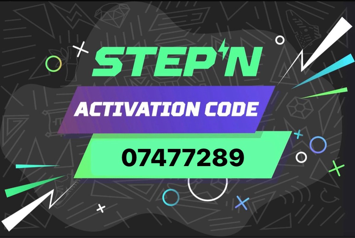 NASTYAFENOMEN's tweet image. Hi everyone 😉

👀Looking for an #activationcodeSTEPN ?

The new code of the day 😊
 👇🏼 
📲 07477289

Join the #STEPN movement 😉! 
Work out, strengthen your body and immunity this winter ❄️⛄️🎄

#STEPNActivationCode