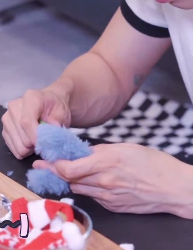 The face                              the hand