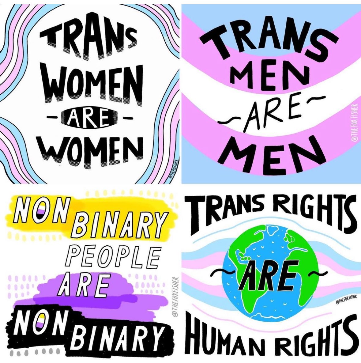 Trans men are men Trans women are women Non-binary people are non-binary Literally every single gender expression and/or sexuality is valid & those people deserve love & respect I supports trans rights 🏳️‍⚧️ I am against hateful bigots