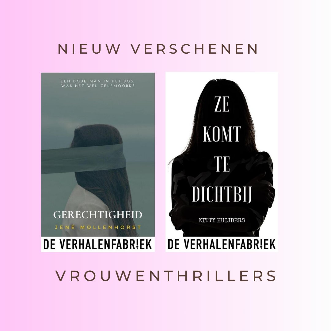 Nieuw verschenen spannende e-novelles bij De verhalenfabriek vrouwenthrillers.nl/index.php?page…