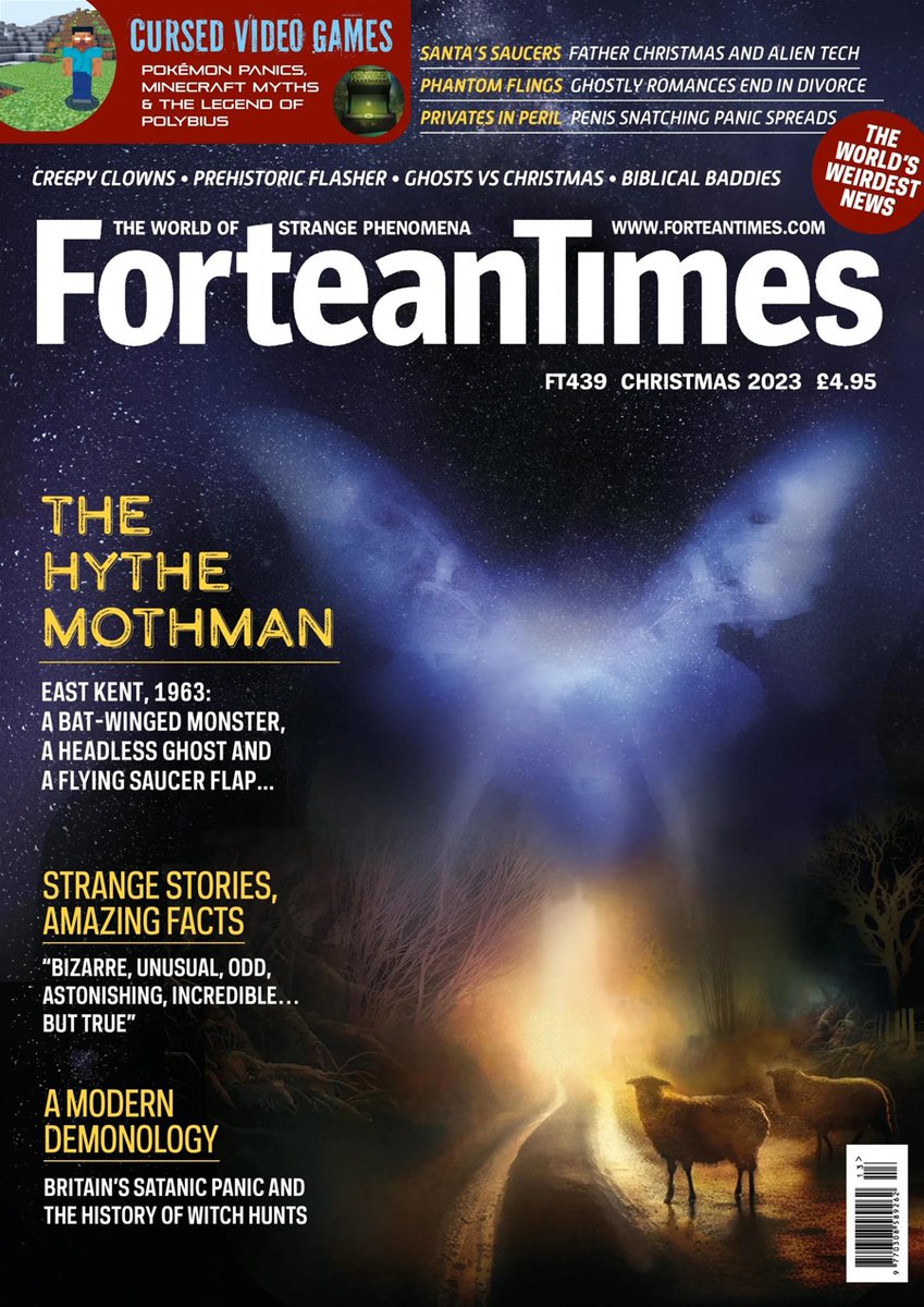 ...also in @forteantimes... #pennycrosscoven @woodford_halse #deliaderbyshire @SilvaScreen #elizabethparker @jonnytrunk @gazelletwin @invadarecordsUK @Gvaseyphoto and @yearinthcountry Out now - Happy Christmas! 2/2