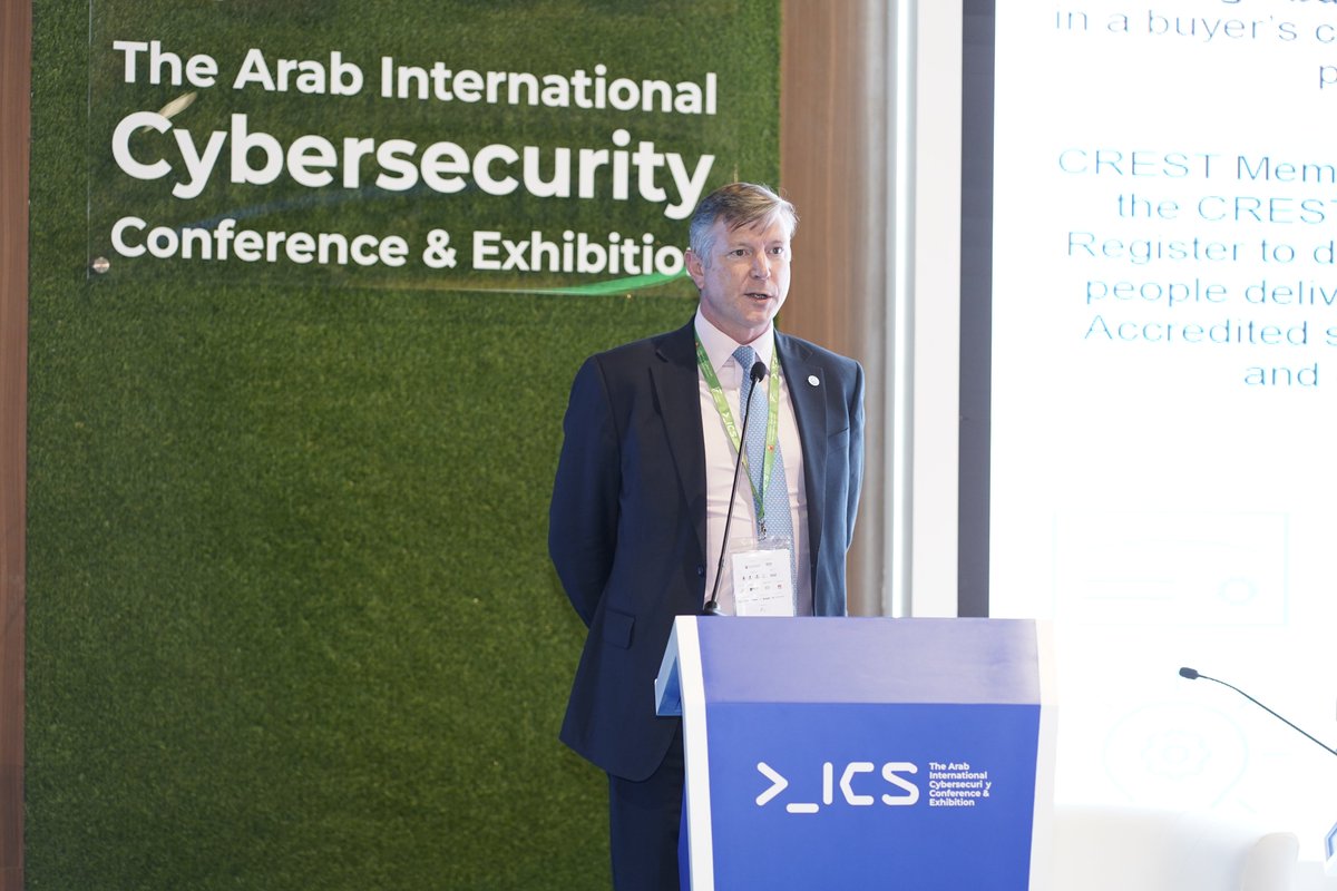 AicsExpo's tweet image. Keynote session: Does my service provider deserve the access I give them?
Speaker: Sebastian Madden, Middle East Lead, CREST

#AICS2023 #Innovation #CybersecurityConference #Bahrain #InnovationShowcase #CyberSecInnovators #CyberAwareBahrain