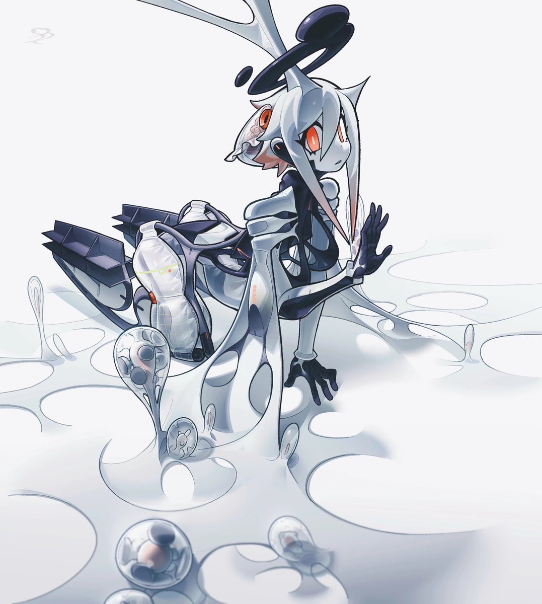 AzureC66's tweet image. Myxomycetes.