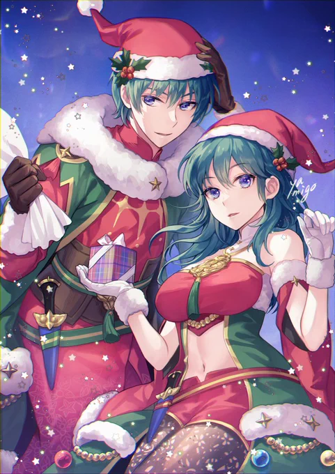 ギリギリクリスマスに間に合った～!ベレト先生とベレス先生