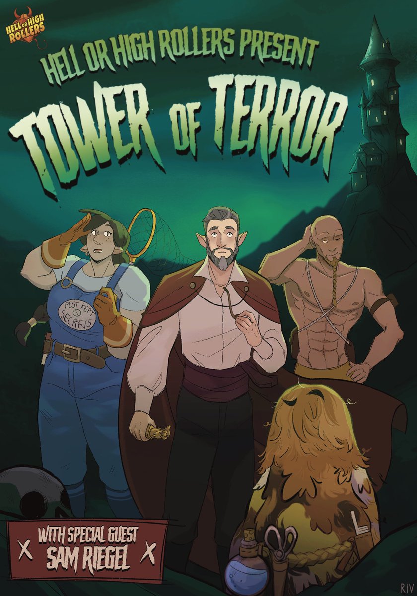 Hell or High Rollers (@hellorhighpod) on Twitter photo The Tower of Terror is out now….featuring extra special guest…the incredible Sam Riegel!
Sam is an Emmy award winning voice director, superstar of <a href="/criticalrole/">Critical Role</a> and now…he’s on our podcast playing a big ball of walking hair! 🤯 Thank you so much <a href="/samriegel/">Sam Riegel</a> it was an absolute The Tower of Terror is out now….featuring extra special guest…the incredible Sam Riegel!
Sam is an Emmy award winning voice director, superstar of <a href="/criticalrole/">Critical Role</a> and now…he’s on our podcast playing a big ball of walking hair! 🤯 Thank you so much <a href="/samriegel/">Sam Riegel</a> it was an absolute