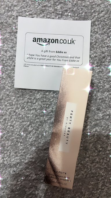 TY Eddie for your Xmas gift!! 🎁✨ https://t.co/QlKOJspvvf