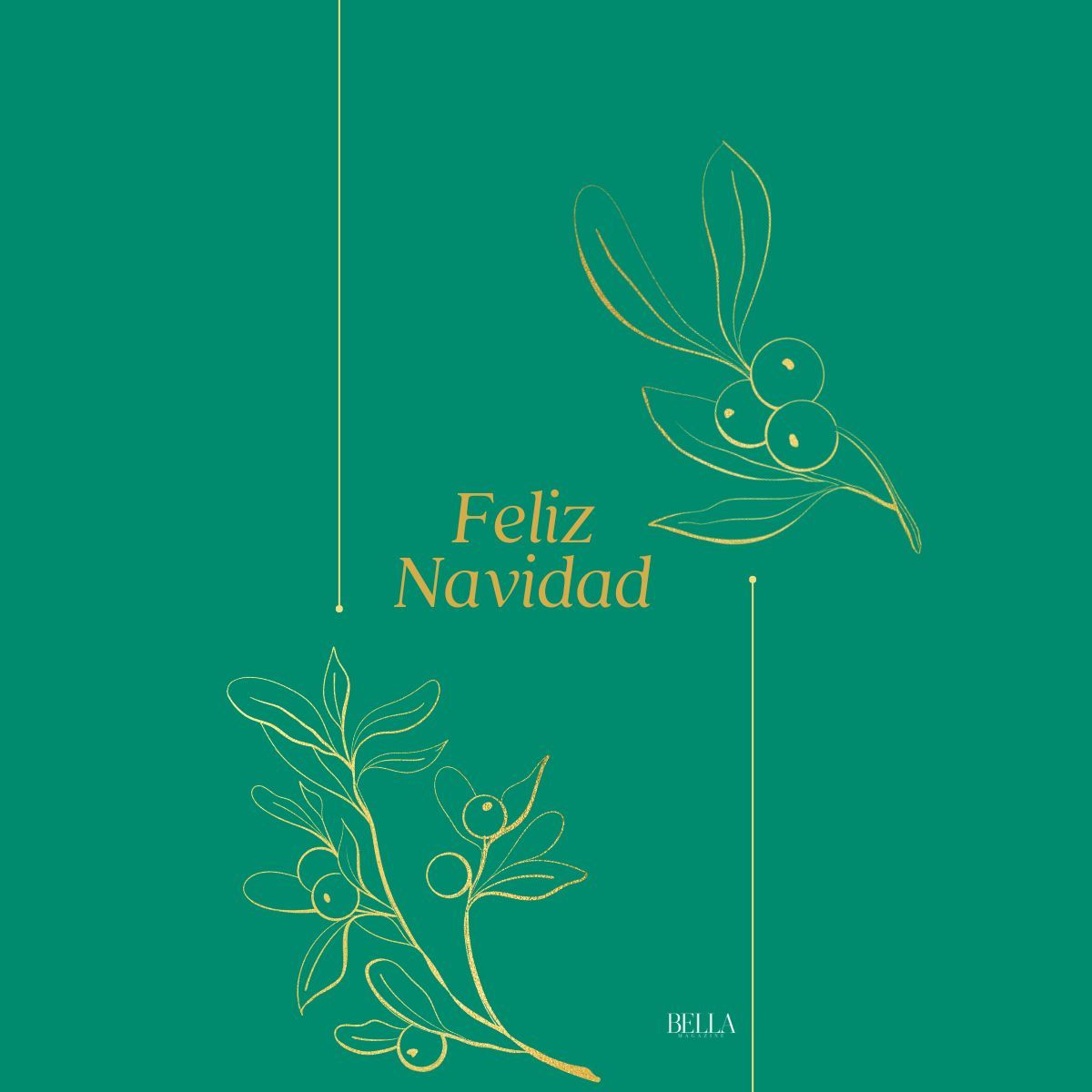 Felices pascuas desde nuestra familia a la suya ✨#bellalatinamag