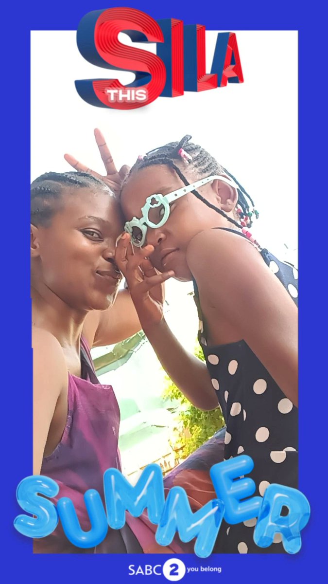 Vibezzzzz with my niece. 💃🥰🥰 it's the festives ..... ☀️. Go click the link on SABC2youbelong Facebook and Instagram bios for the Si La This Summer picture frame. Share your fun festive images with SABC 2 using the frame and SABC 2 could re-share your content with the larger…