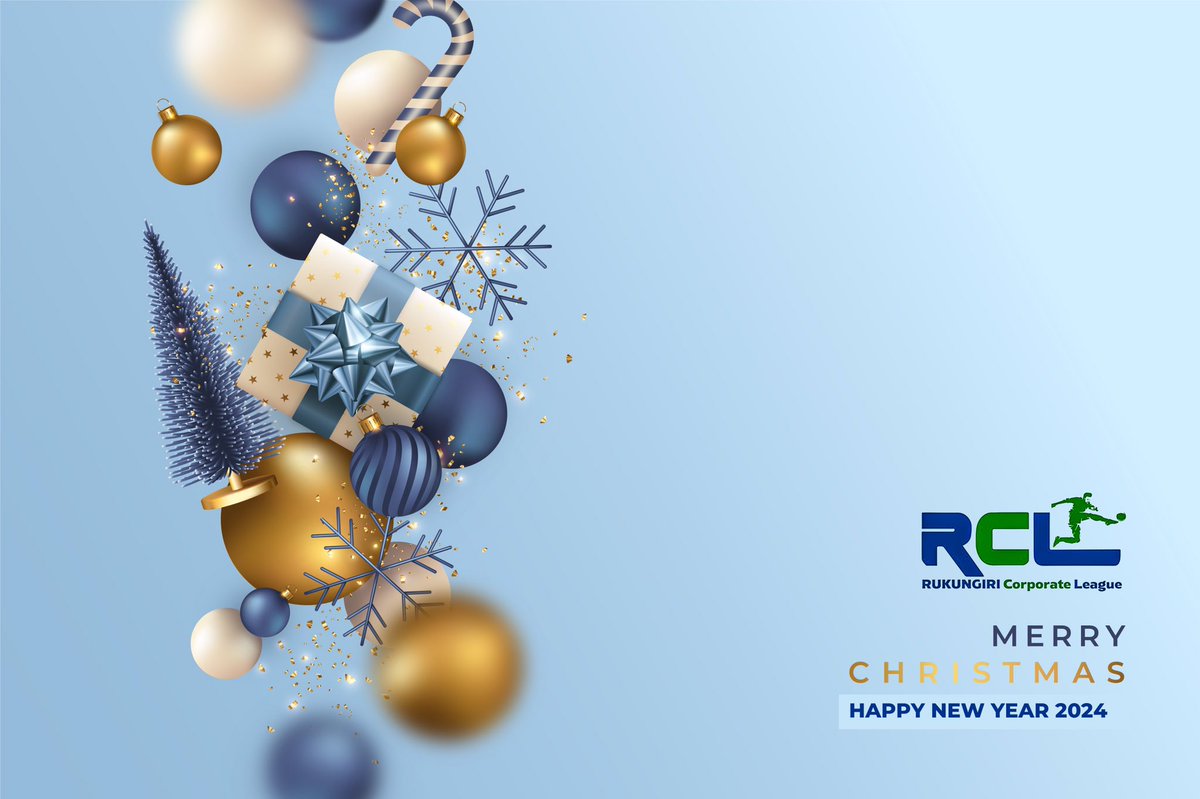 To Our beloved Rukungiri Corporate League Family.

Let us wish you a merry Christmas 🎄 and happy new year 2024. 

May you have a prosperous new year 

#RukungiriCorporateLeague23
#RCL23