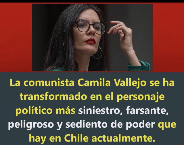 goelckers's tweet photo. @camila_vallejo @voceriagobierno @GobiernodeChile https://t.co/23c7q4ODwe