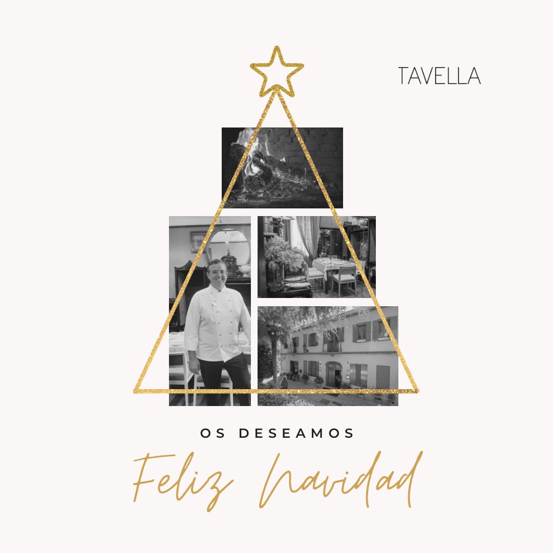 🎄 Todo el equipo de Tavella os deseamos una feliz Navidad y feliz Año Nuevo