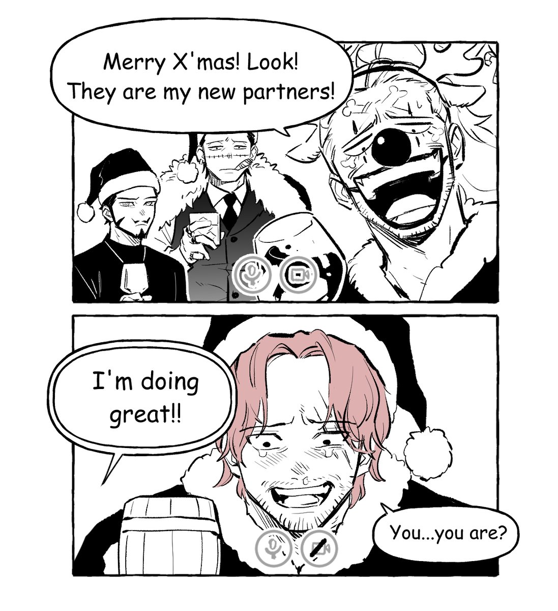 cyanwhisky's tweet image. Cross Guild Merry Xmas🫶