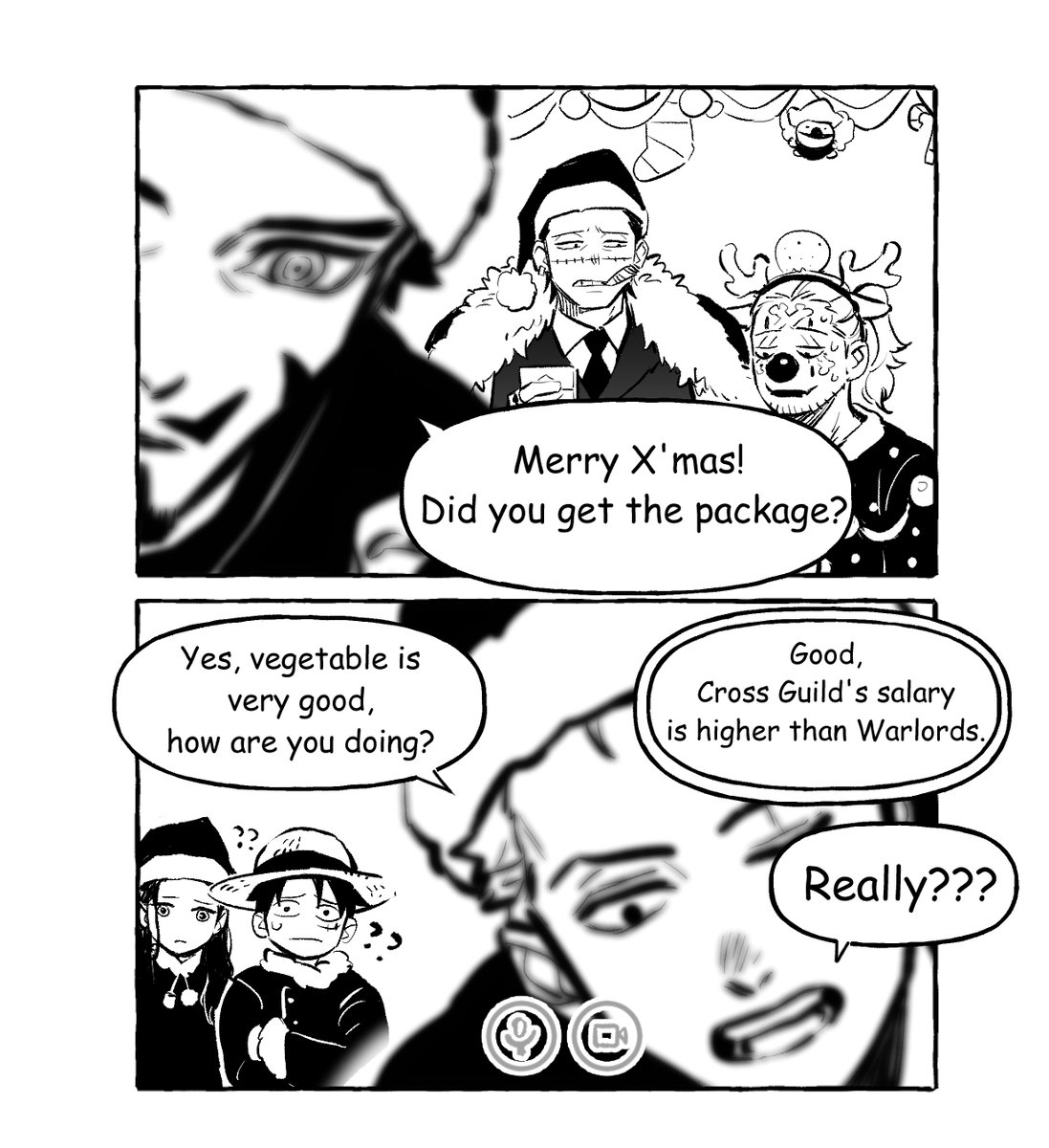 cyanwhisky's tweet image. Cross Guild Merry Xmas🫶