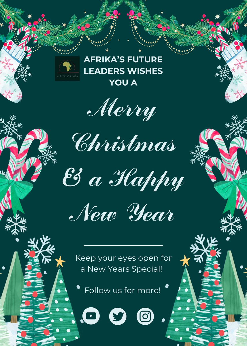 AFLEADERS's tweet photo. Happy Holidays and a blessed New Year❤️🎉 from us to you and yours! https://t.co/5o4zXNKaai