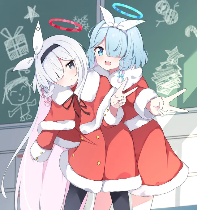 めりくりアロプラ#ブルアカ 