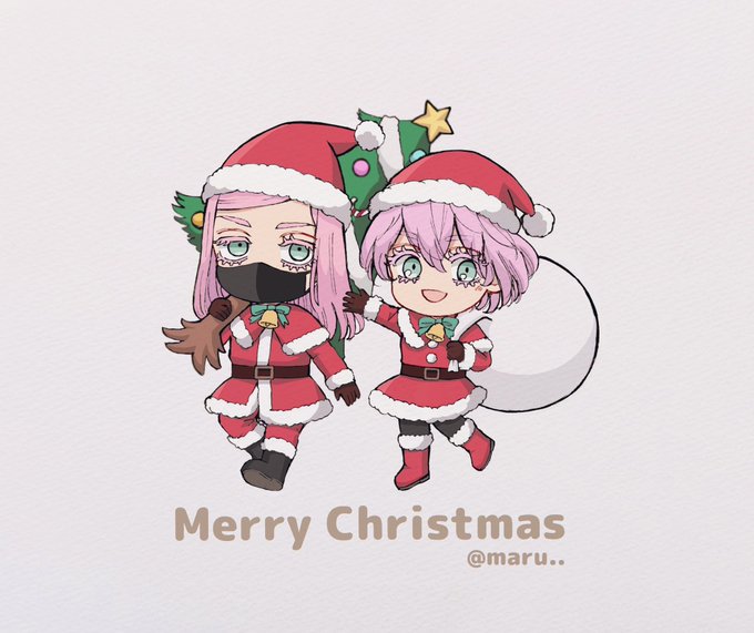 「蝶ネクタイ メリークリスマス」のTwitter画像/イラスト(新着)
