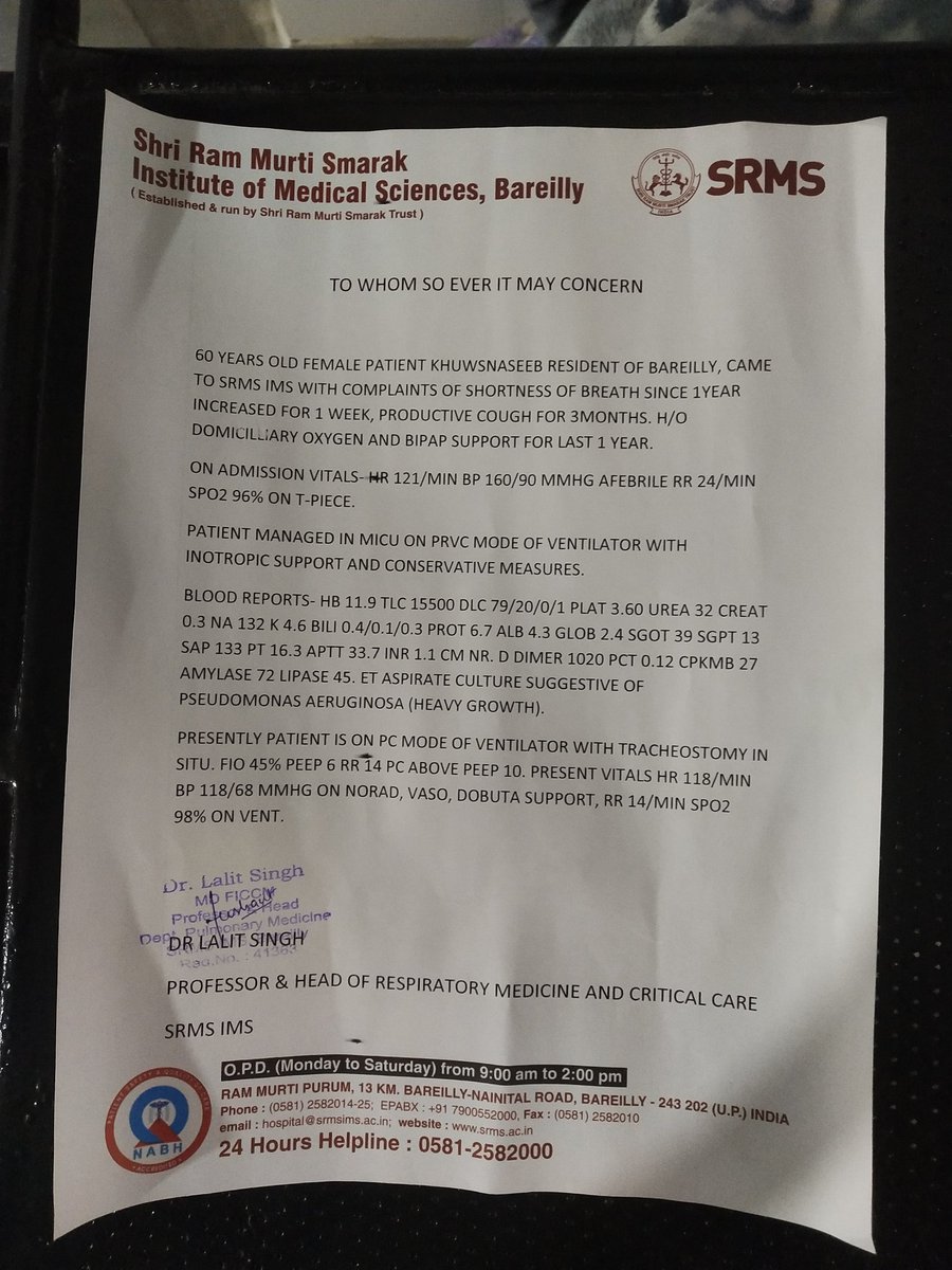 khankashif9211's tweet photo. @narendramodi @PMOIndia @myogiadityanath @SonuSood @SoodFoundation @aajtak @ndtv @iamyusufpathan @IrfanPathan Ammi pichle 3 din se admit hai SRMS BLY ICU ME  Plz meri madad kro ap sabhi logo se hath🙏🙏 jodhkar vinti hai madad kro 9759055575 https://t.co/Kqwd7dSBD5