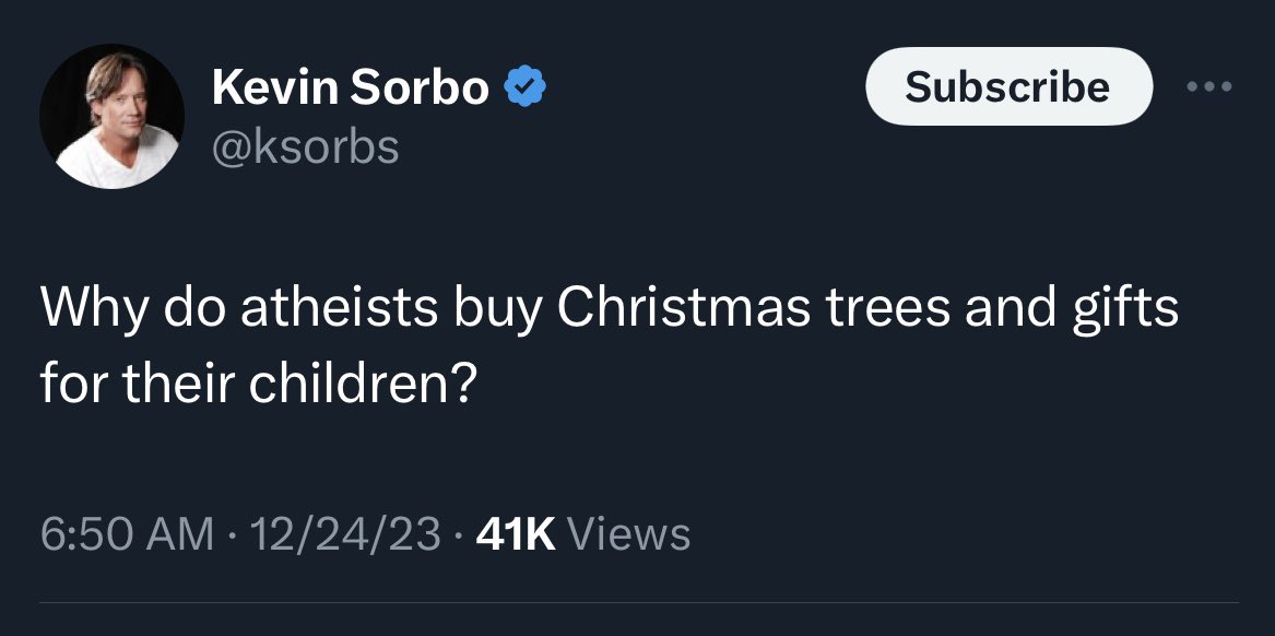 Well, Christmas, Christmas trees, and Christmas presents aren’t in the Bible. Neither is the date Jesus was born. We’re all winging this deal together.