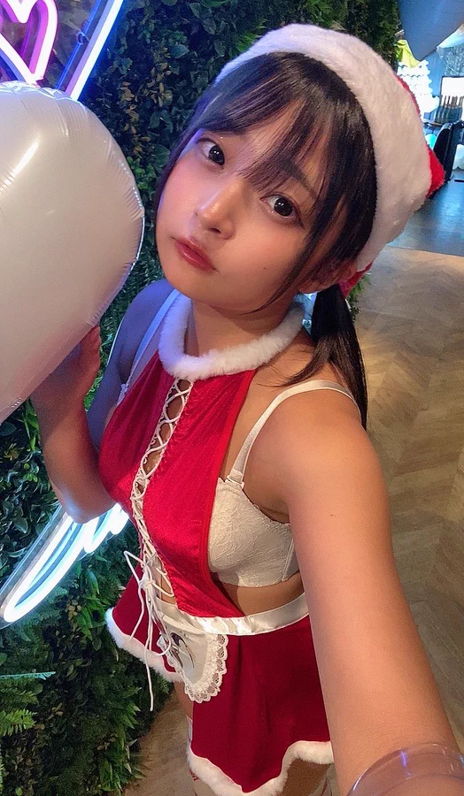 Asian girl Christmas costume
