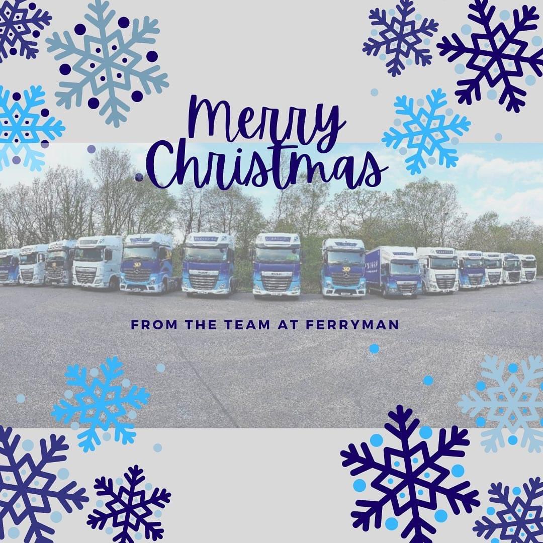 🎄MERRY CHRISTMAS🎄

Now we have wrapped up our operation for our Christmas break we wanted to take this opportunity to say...

Merry Christmas‼️

We hope you all have a fabulous festive time with your families &amp; friends🎄

From the Ferryman Team.

#ferrymanltd