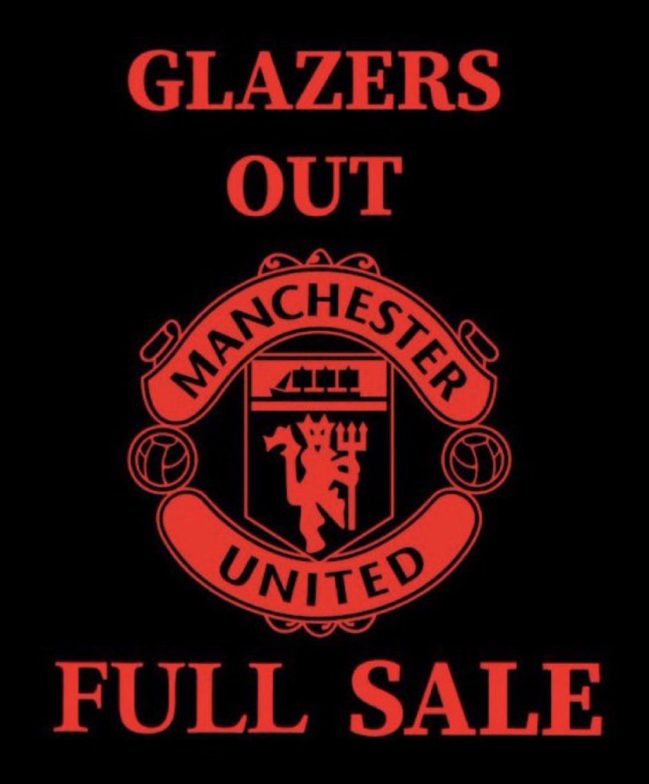 GGMANUTD23's tweet photo. #GlazersOut #GlazersFullSaleOnly https://t.co/dJbYSdc0ft