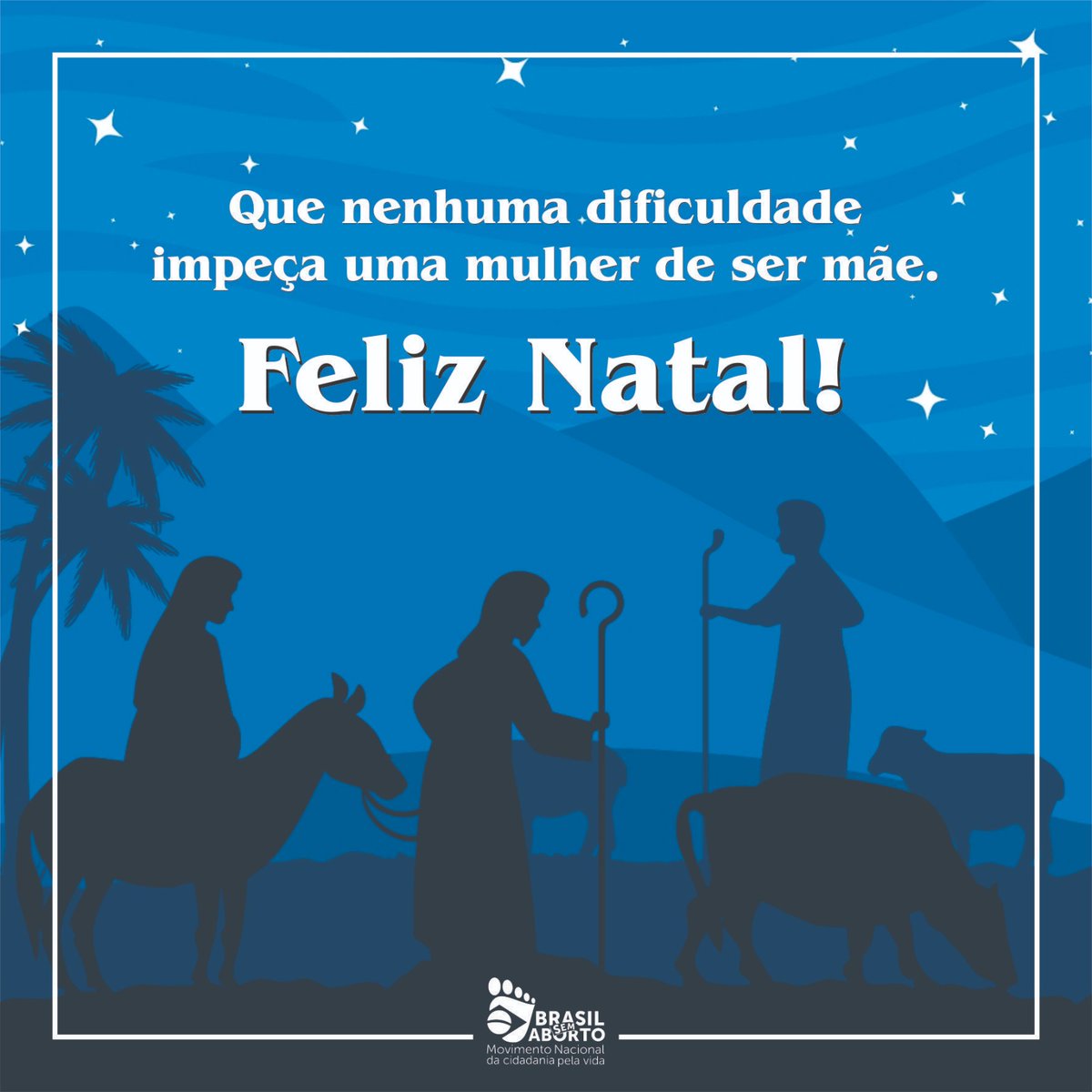 Maria teve muitas dificuldades, mas Seu Filho mudou a história da humanidade #FelizNatal