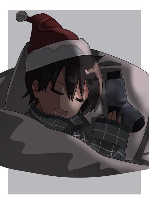 #1月1日に女の子になる男の子12月24日 何をお願いしたのかな(なお、この翌年のお願い事は「男の子に戻れますように」) 