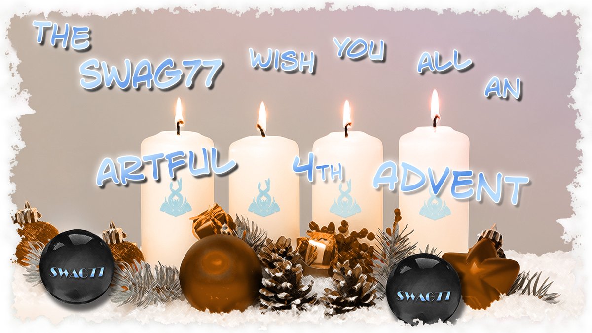 The SWAG77 and I wish everyone an artful 4th Advent 2023! 🕯️🕯️🕯️🕯️ 😺

#StarWars #Thrawn #Chimaera #Ahsoka #LothCat #SWAG77 <a href="/SWAG_77/">Star Wars Actors Guild 77 (SWAG77)</a>